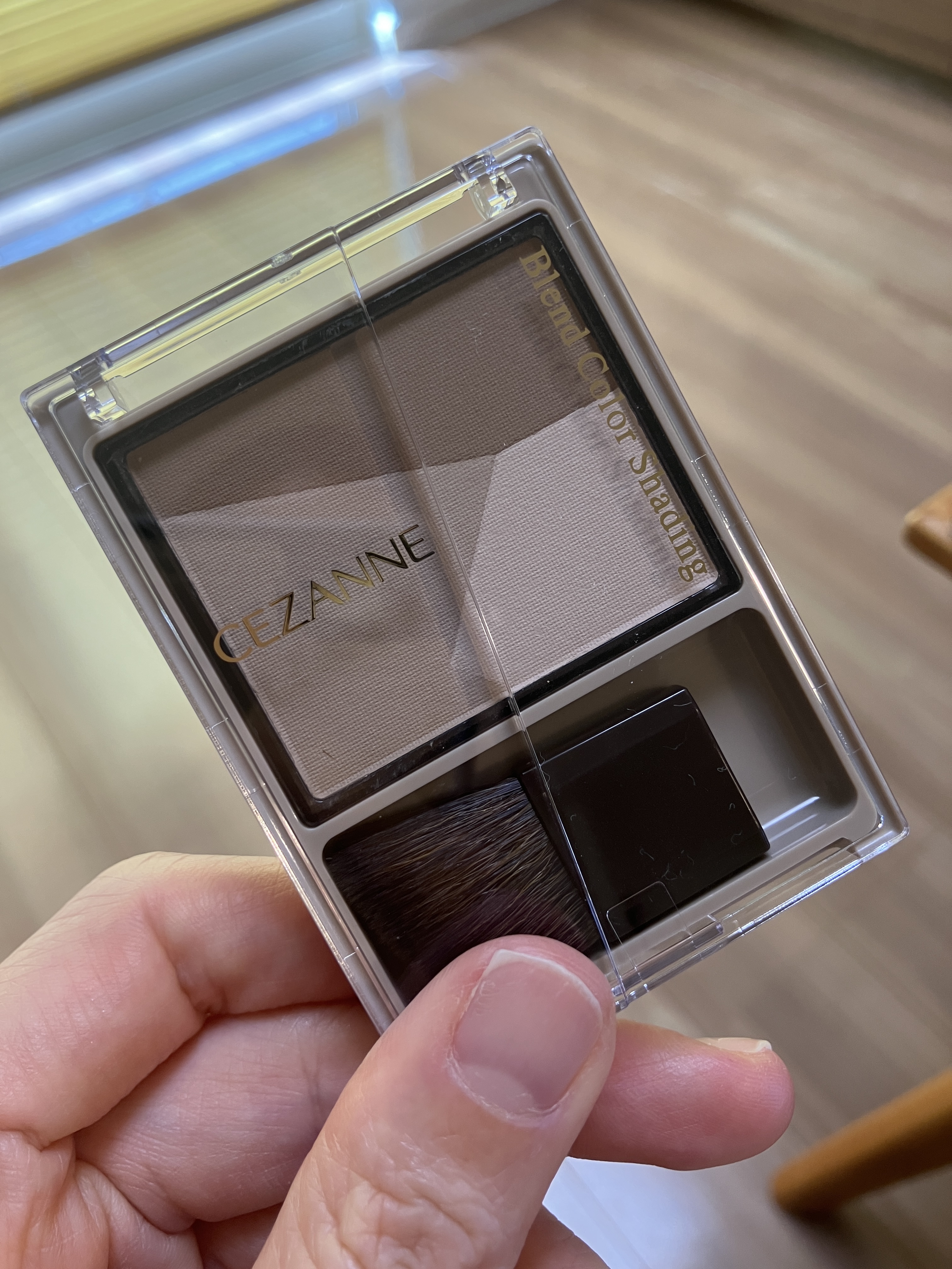 ブレンドカラーシェーディング/CEZANNE/シェーディングを使ったクチコミ（2枚目）