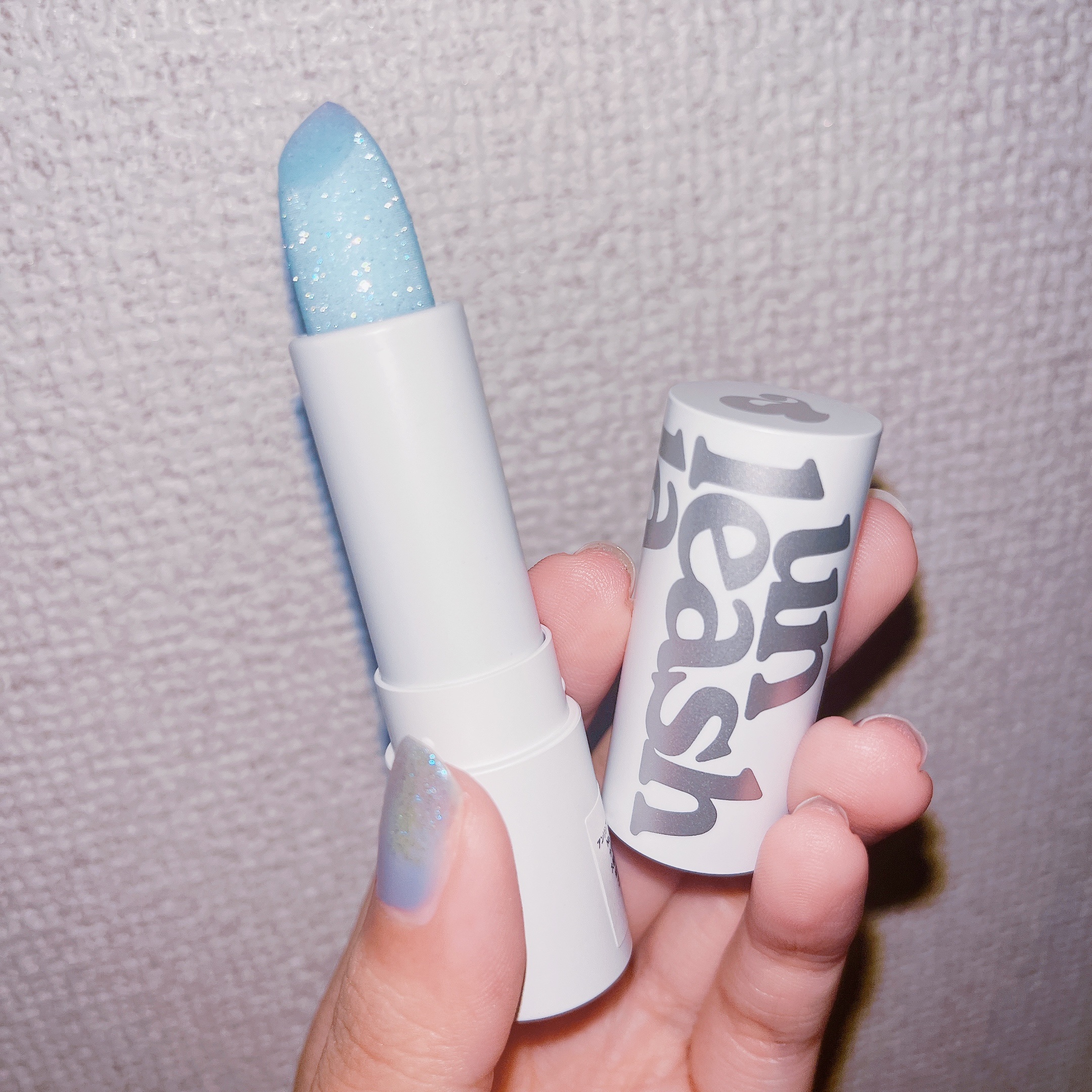 グレイシャーヴィーガンリップバーム NO.2  BLUE LAGOON ブルーラグーン/unleashia/リップバームを使ったクチコミ（1枚目）