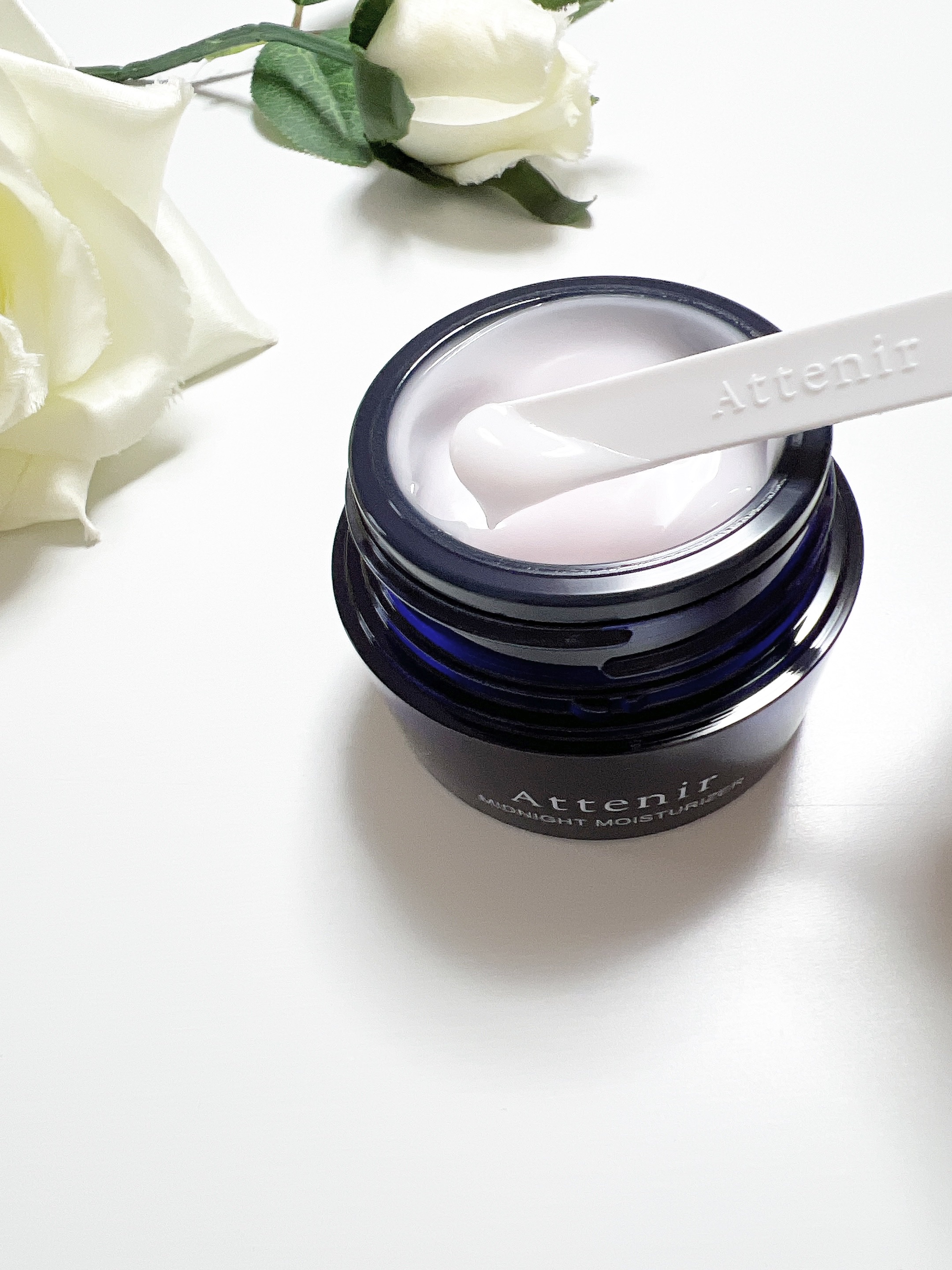 アテニア ミッドナイトモイスチャライザー/アテニア/フェイスクリームを使ったクチコミ（2枚目）