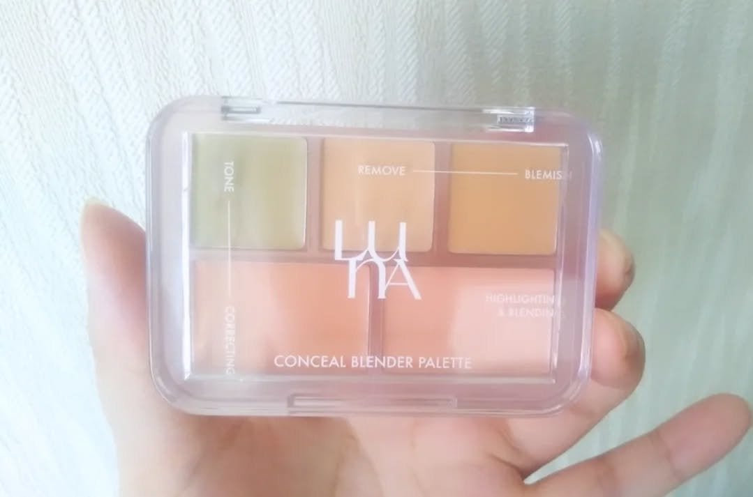コンシールブレンダーパレット/LUNA/パレットコンシーラーを使ったクチコミ(1枚目)