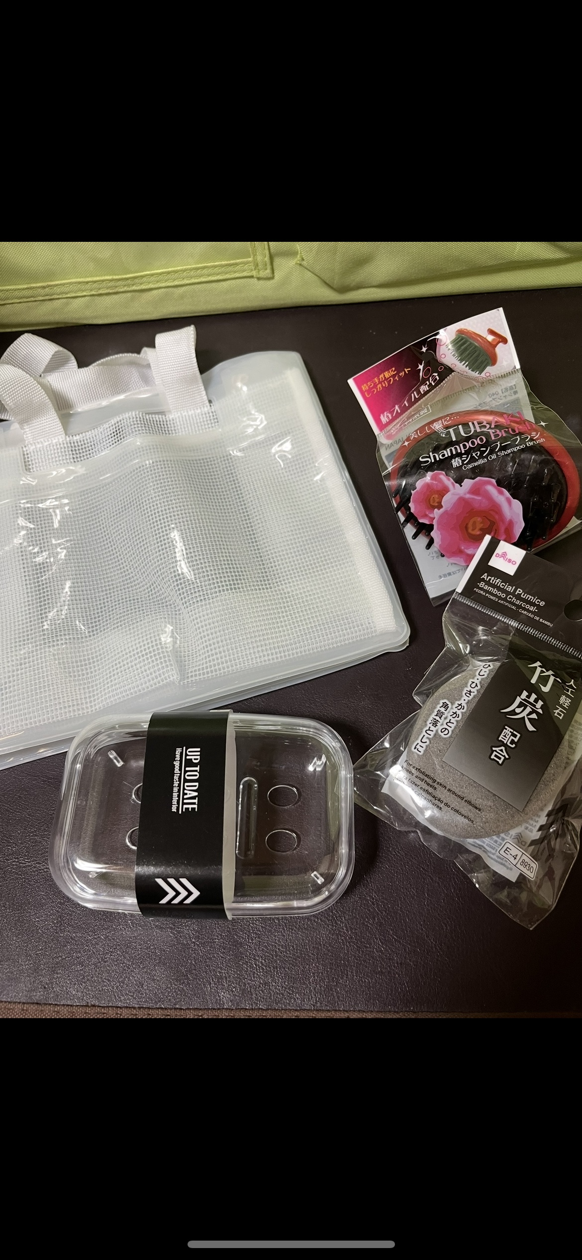 椿 シャンプーブラシ/DAISO/スカルプブラシを使ったクチコミ（1枚目）