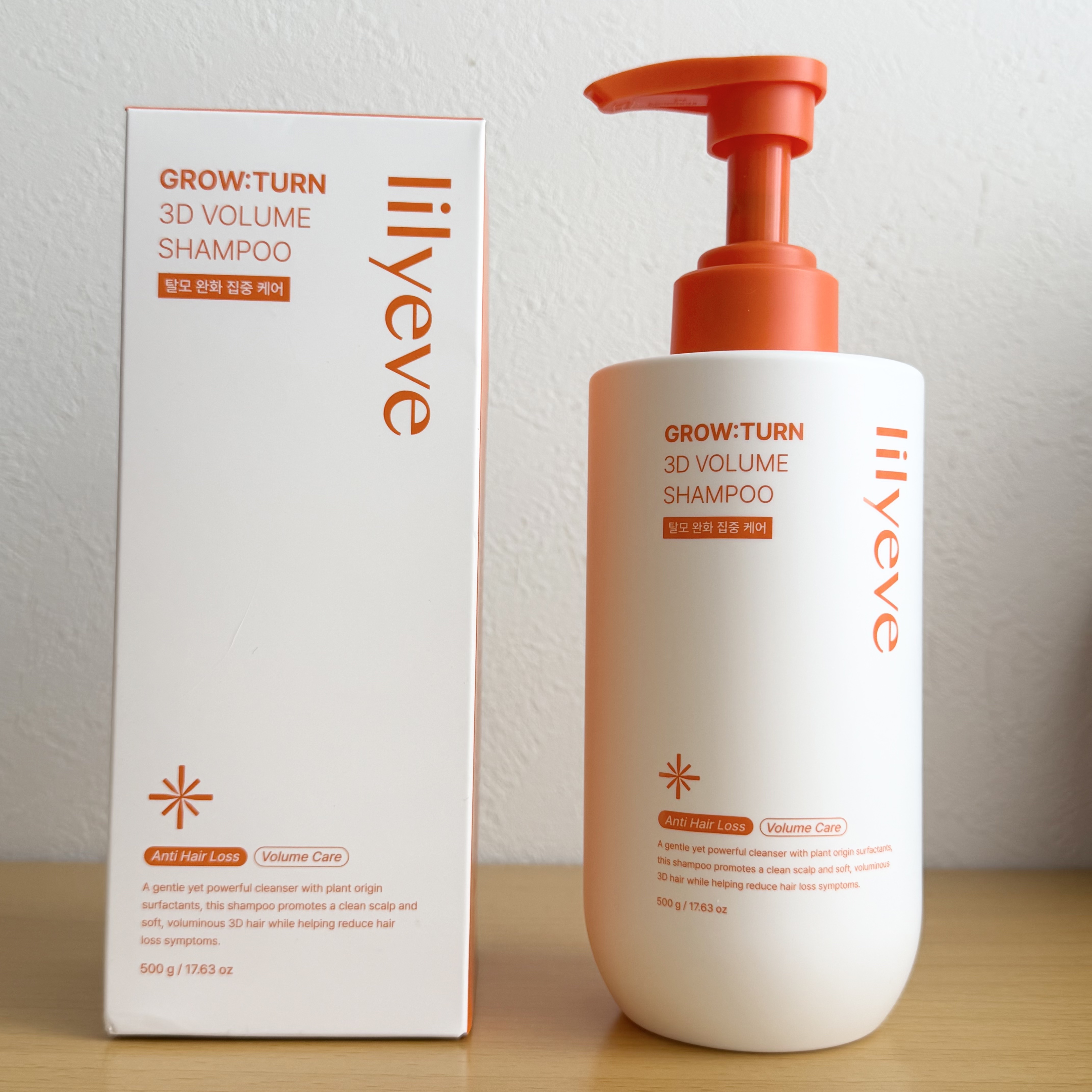 グローターン 3Dボリュームシャンプー/リリーイブ/市販シャンプーを使ったクチコミ（1枚目）