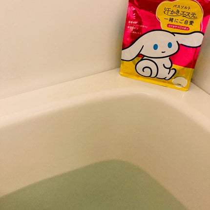 汗かきエステ気分 一緒にご自愛/マックス/保湿系入浴剤を使ったクチコミ(1枚目)