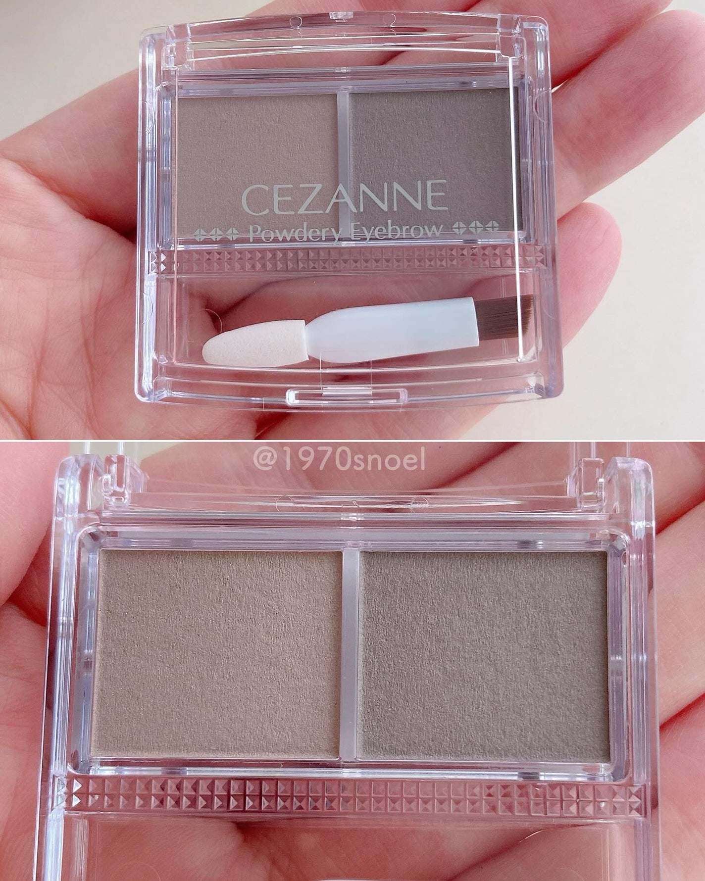 パウダリーアイブロウ/CEZANNE/パウダーアイブロウを使ったクチコミ(5枚目)