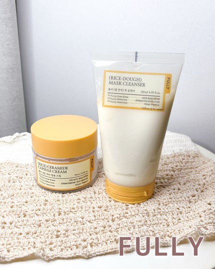 米セラミドカプセルクリーム/FULLY/フェイスクリームを使ったクチコミ(8枚目)