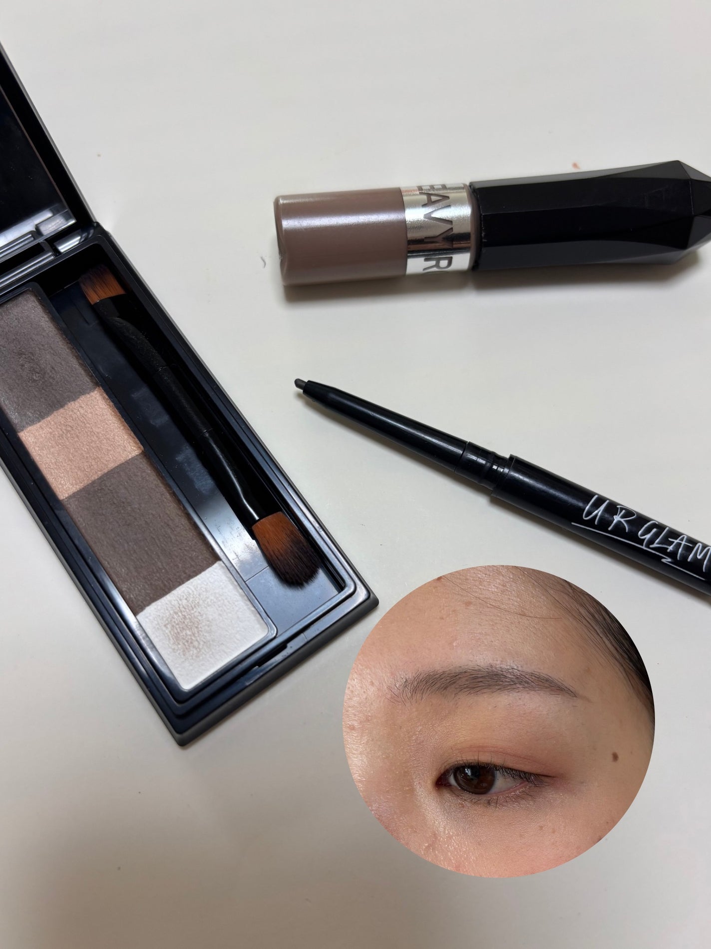 ヘビーローテーション カラーリングアイブロウEX/ヘビーローテーション/眉マスカラを使ったクチコミ(4枚目)