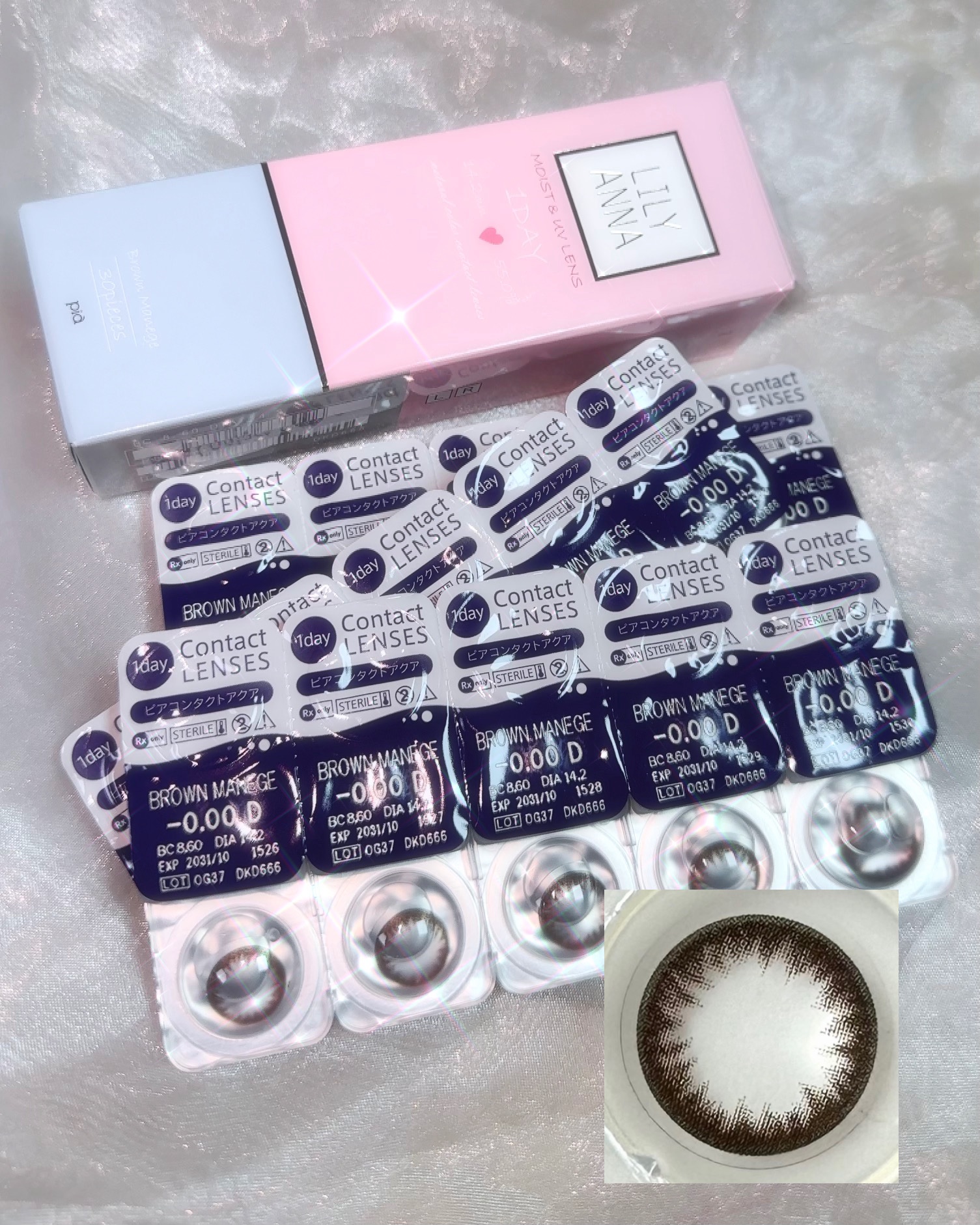 LILY ANNA/LILY ANNA/カラーコンタクトレンズを使ったクチコミ（3枚目）