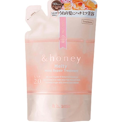 &honey Melty モイストリペア シャンプー1.0/モイストリペア ヘアトリートメント2.0 ヘアトリートメント(詰替え)350g/&honey/市販シャンプーの画像