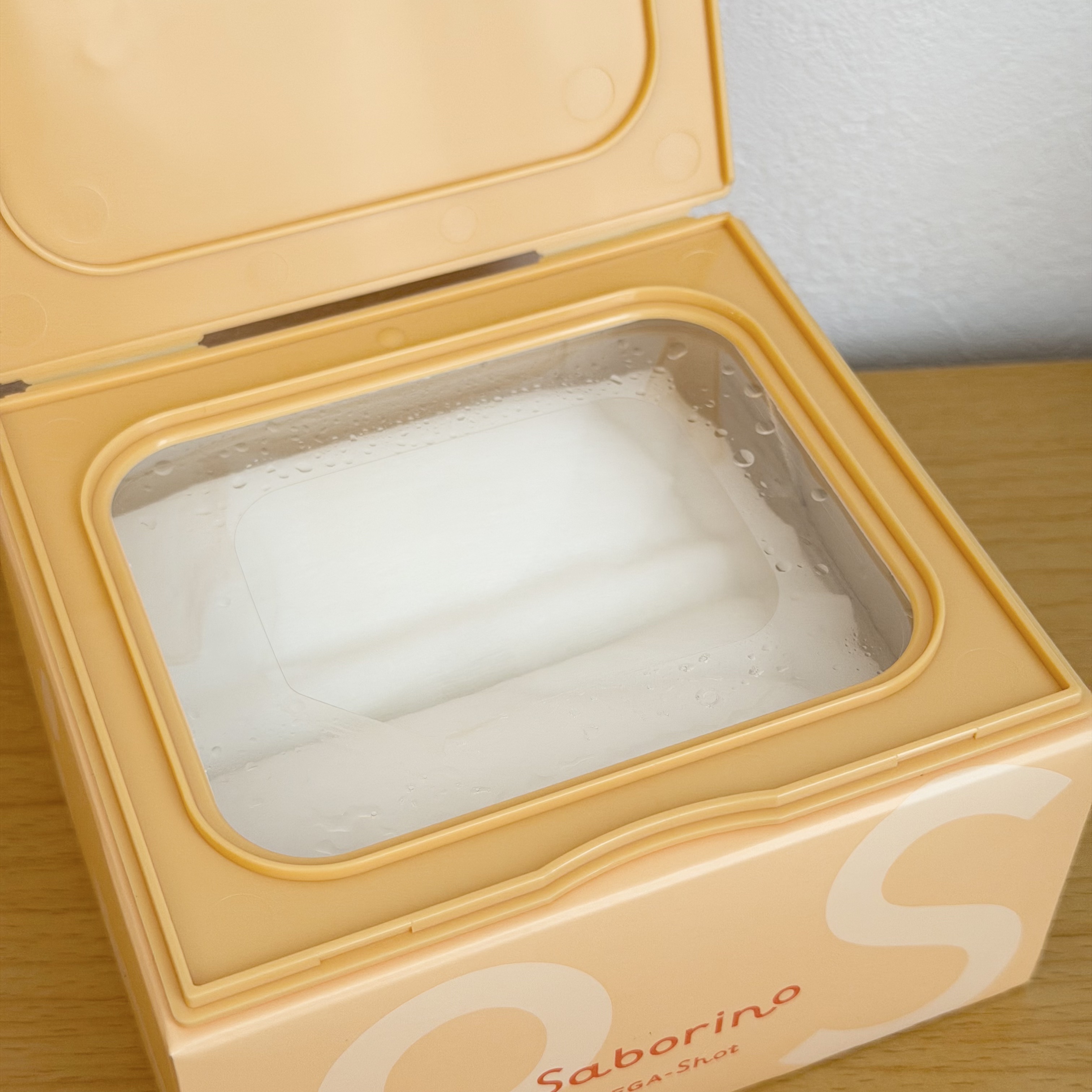 サボリーノ メガショット 朝用ツヤピールマスク CC 32枚入り/サボリーノ/シートマスク・パックを使ったクチコミ（3枚目）