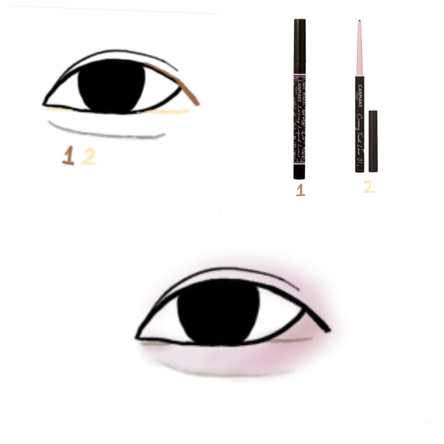 シェーディングパウダー/キャンメイク/シェーディングを使ったクチコミ(3枚目)