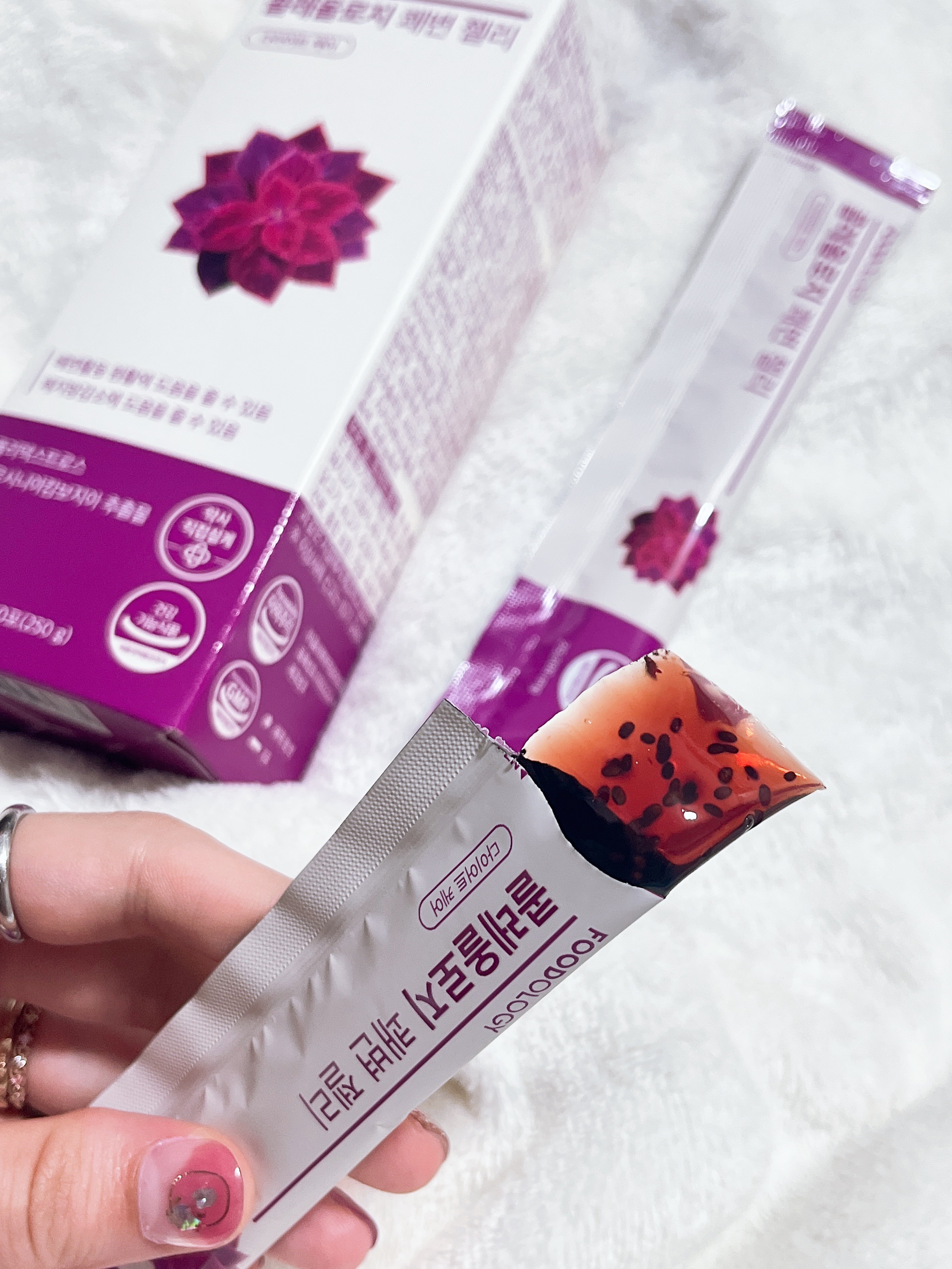 コレオロジー快調ゼリー/FOODOLOGY/健康サプリメントを使ったクチコミ（1枚目）