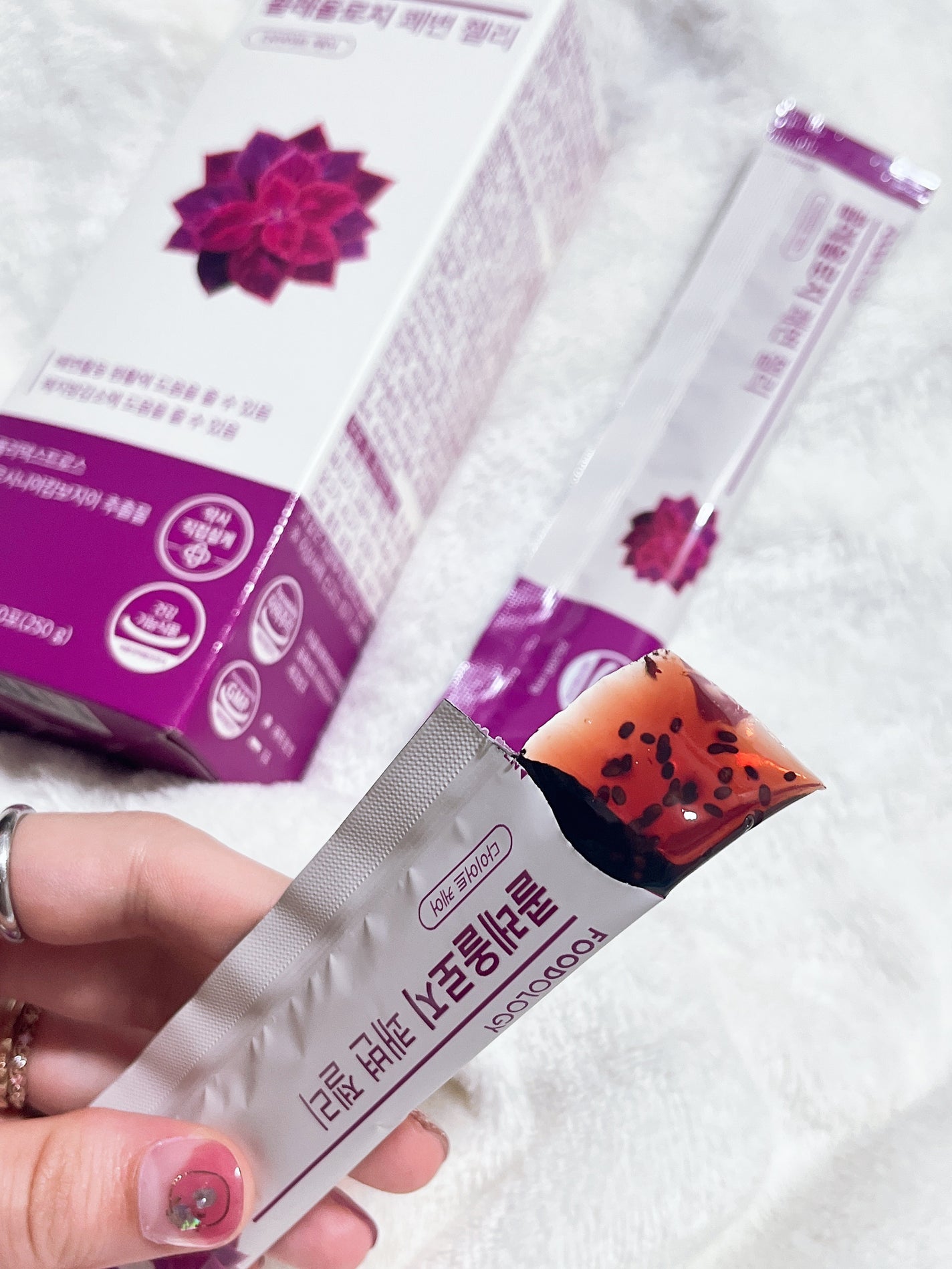 コレオロジー快調ゼリー/FOODOLOGY/健康サプリメントを使ったクチコミ(1枚目)