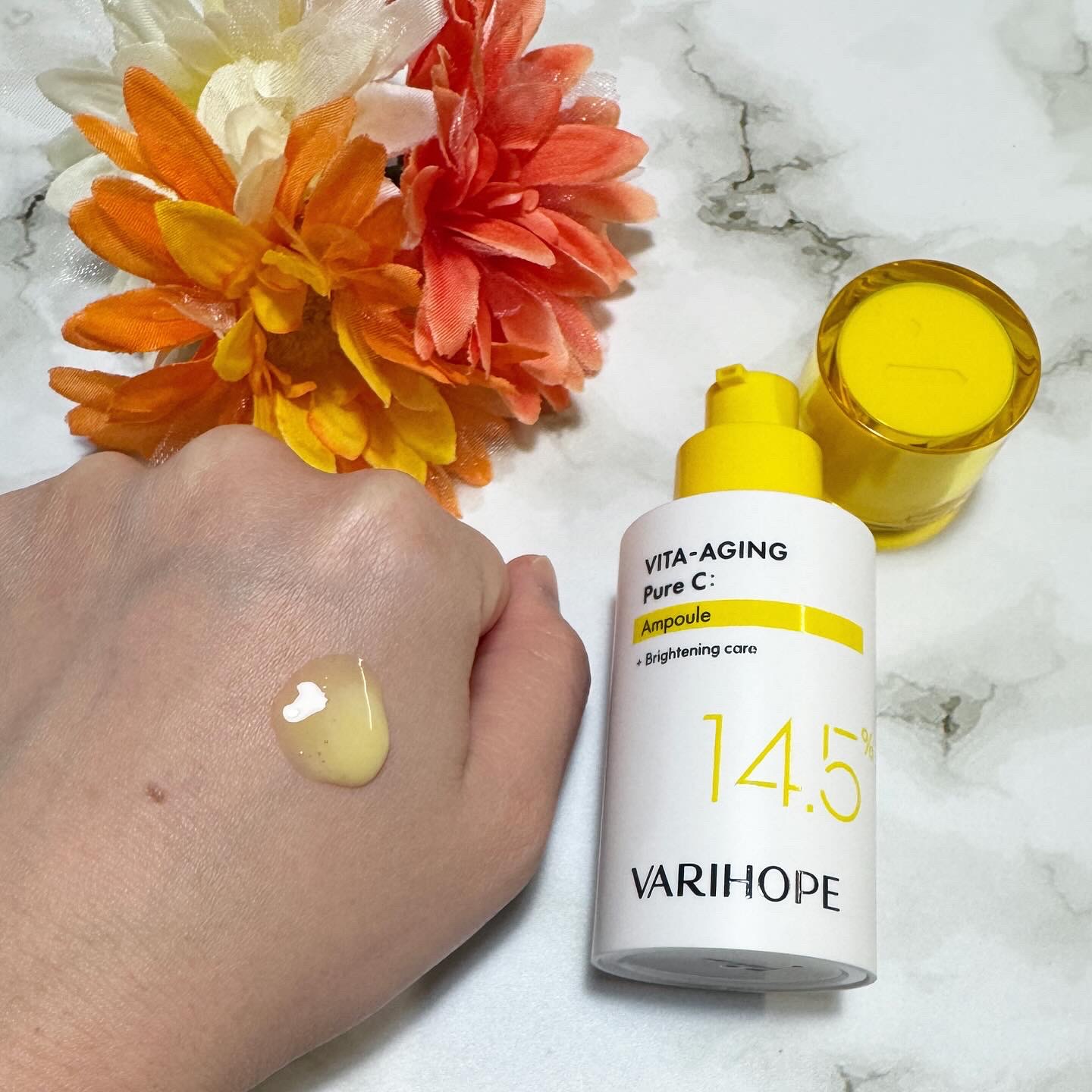 第2世代 ビタエイジングピュアC 美容液 /VARI:HOPE/美容液を使ったクチコミ（3枚目）