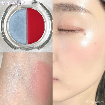 ザ・フラワーショップ マルチバーム サイネリア(ブルー&ピンク系)/THE FLOWER SHOP/ジェル・クリームチークの画像