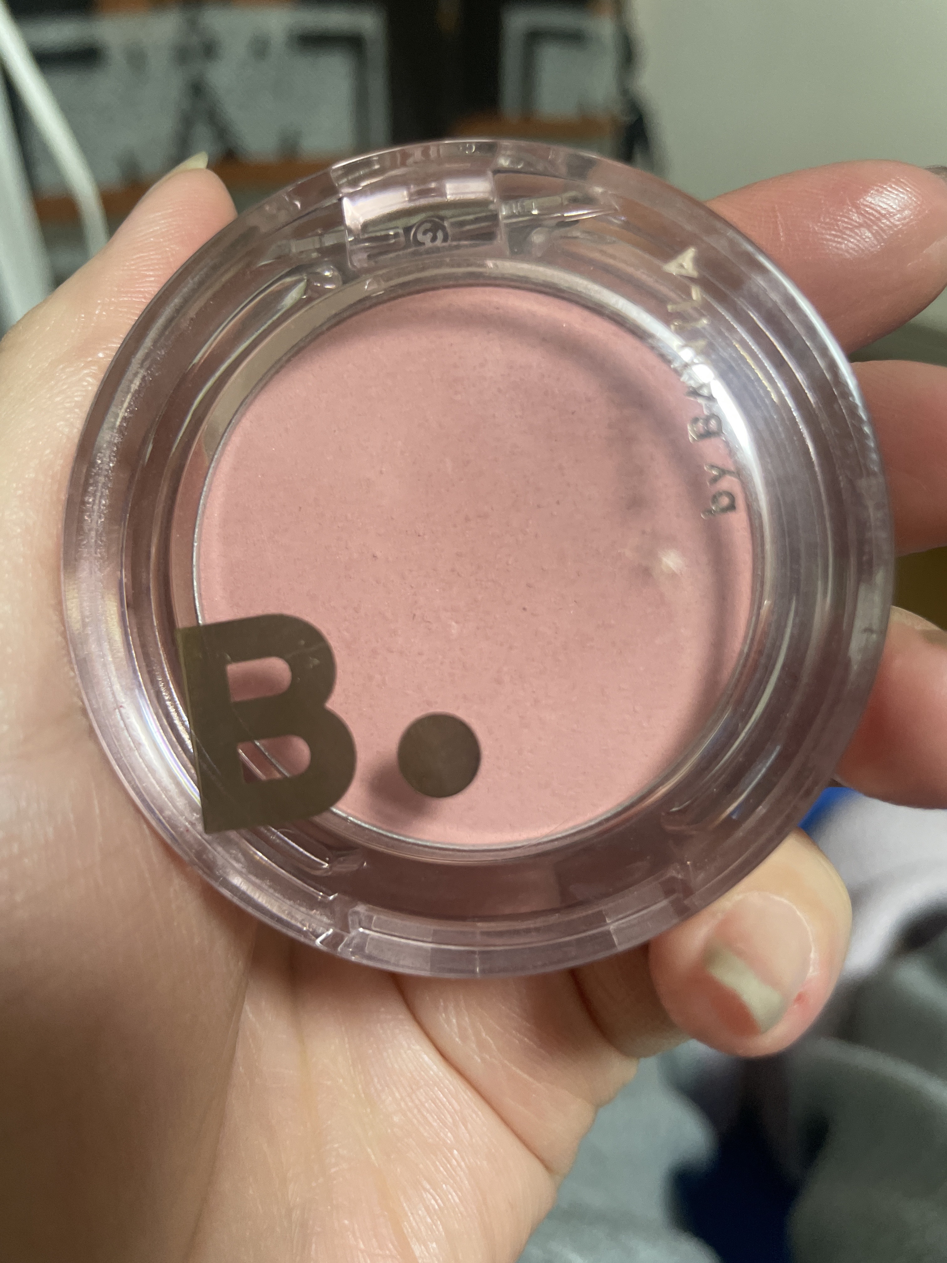 プライミング ベール チーク PK01 グリマー/B. by BANILA/パウダーチークを使ったクチコミ（1枚目）