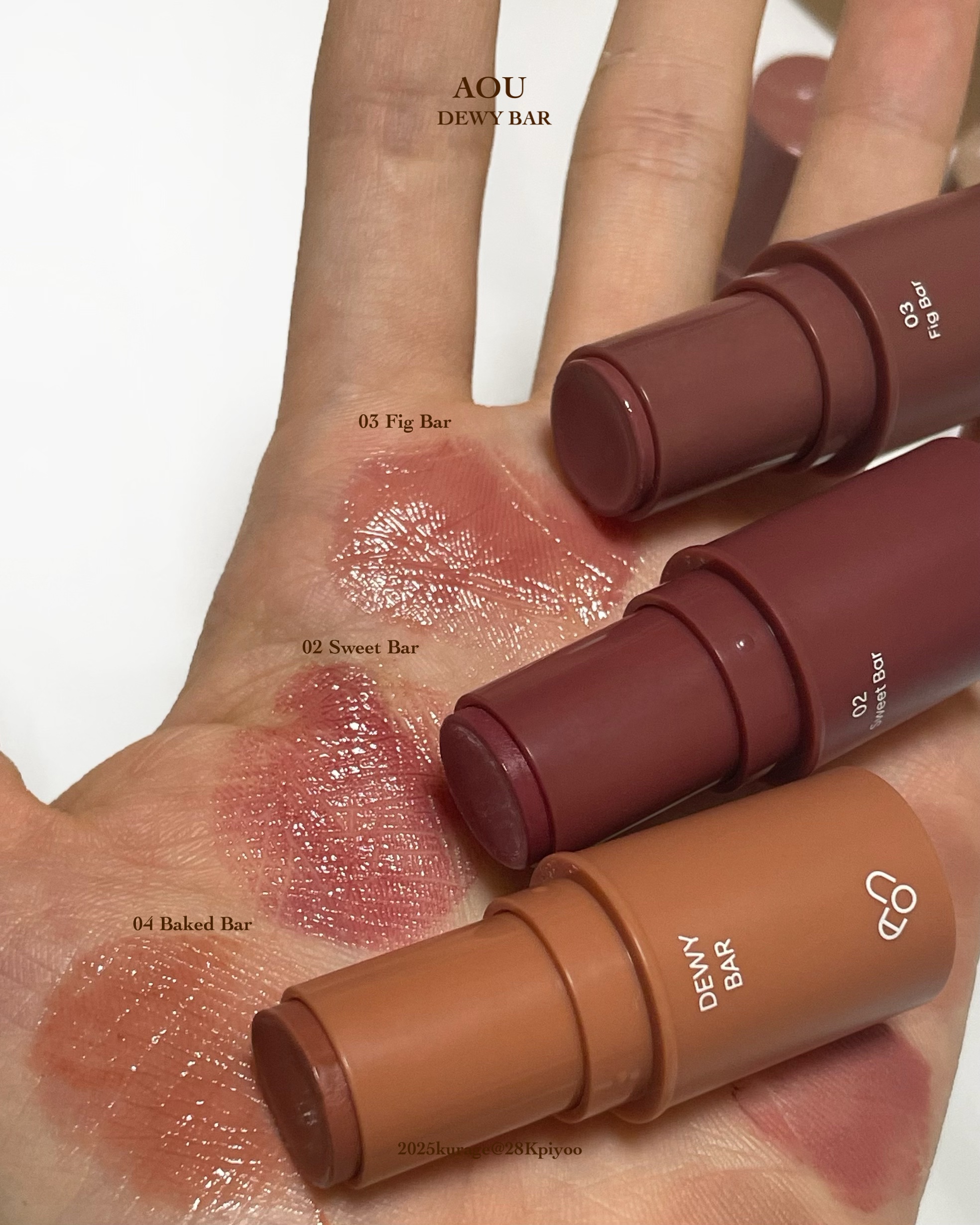 DEWY BAR/AOU/ジェル・クリームチークを使ったクチコミ（3枚目）