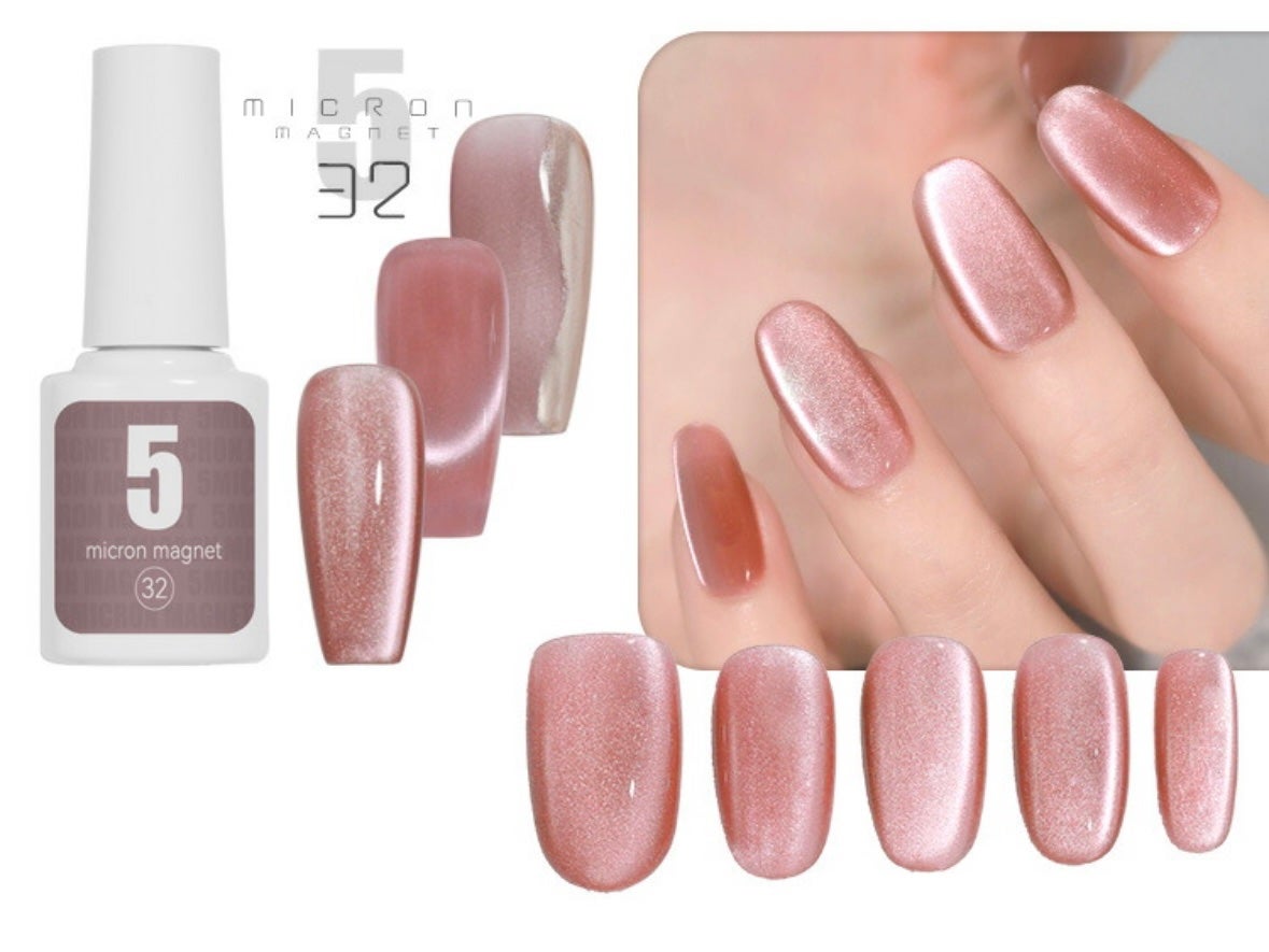 5ミクロンマグネット/ネイル工房/ジェルネイルを使ったクチコミ(4枚目)