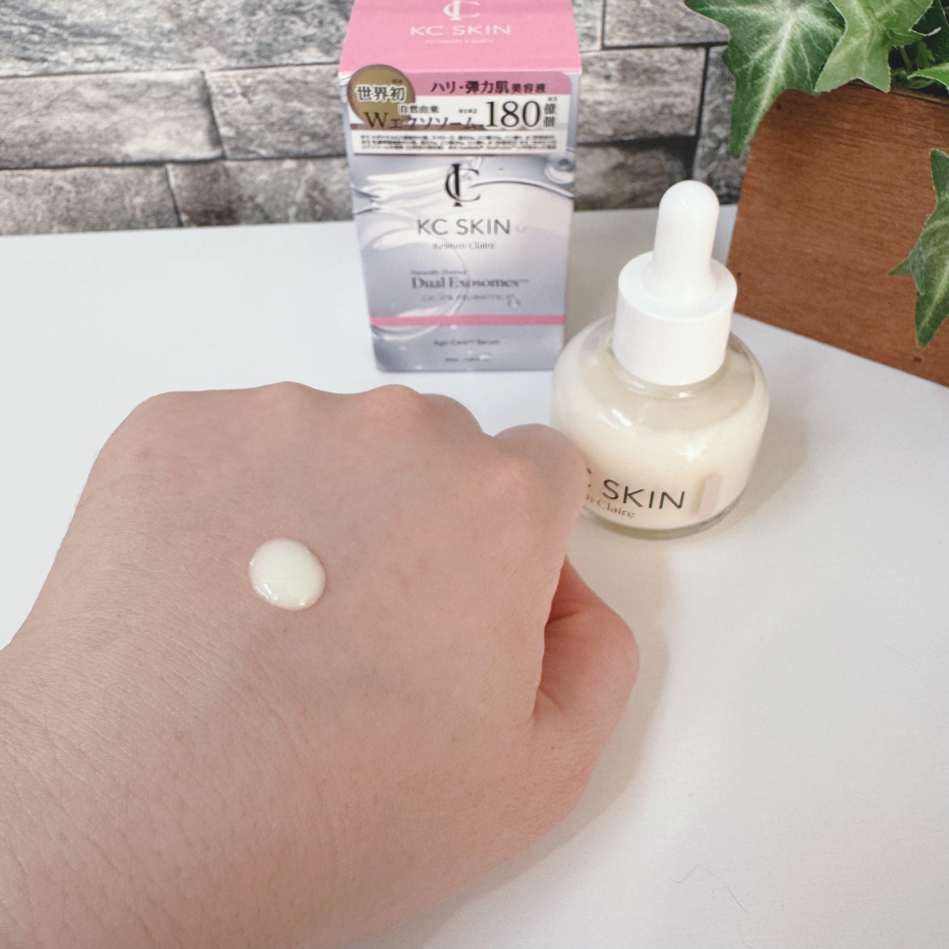 KC SKIN モイストエイジケアセラム/KC SKIN – Kristen Claire/美容液を使ったクチコミ（3枚目）