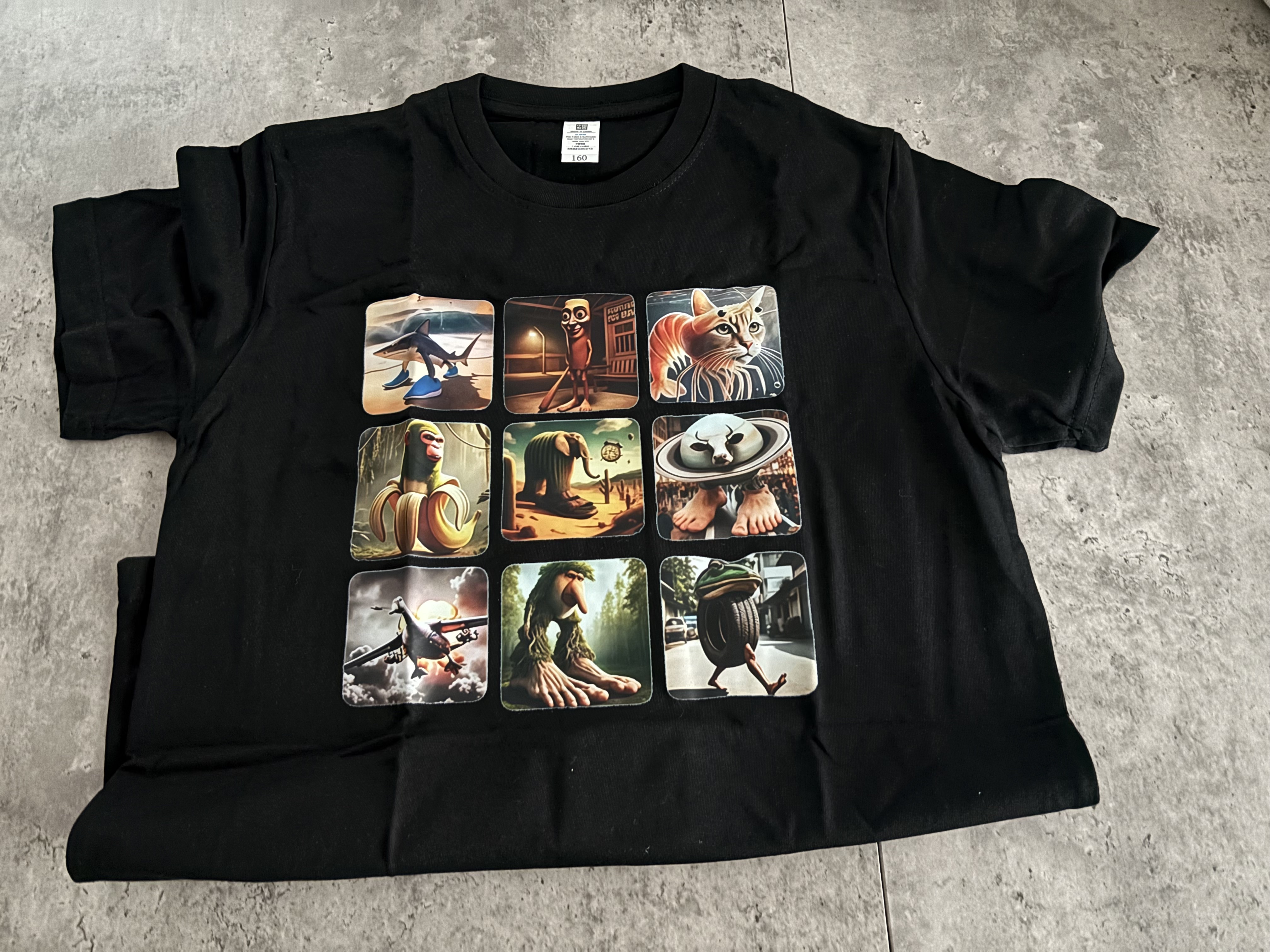 イタリアンブレインロット Tシャツ/AliExpress/その他を使ったクチコミ（1枚目）