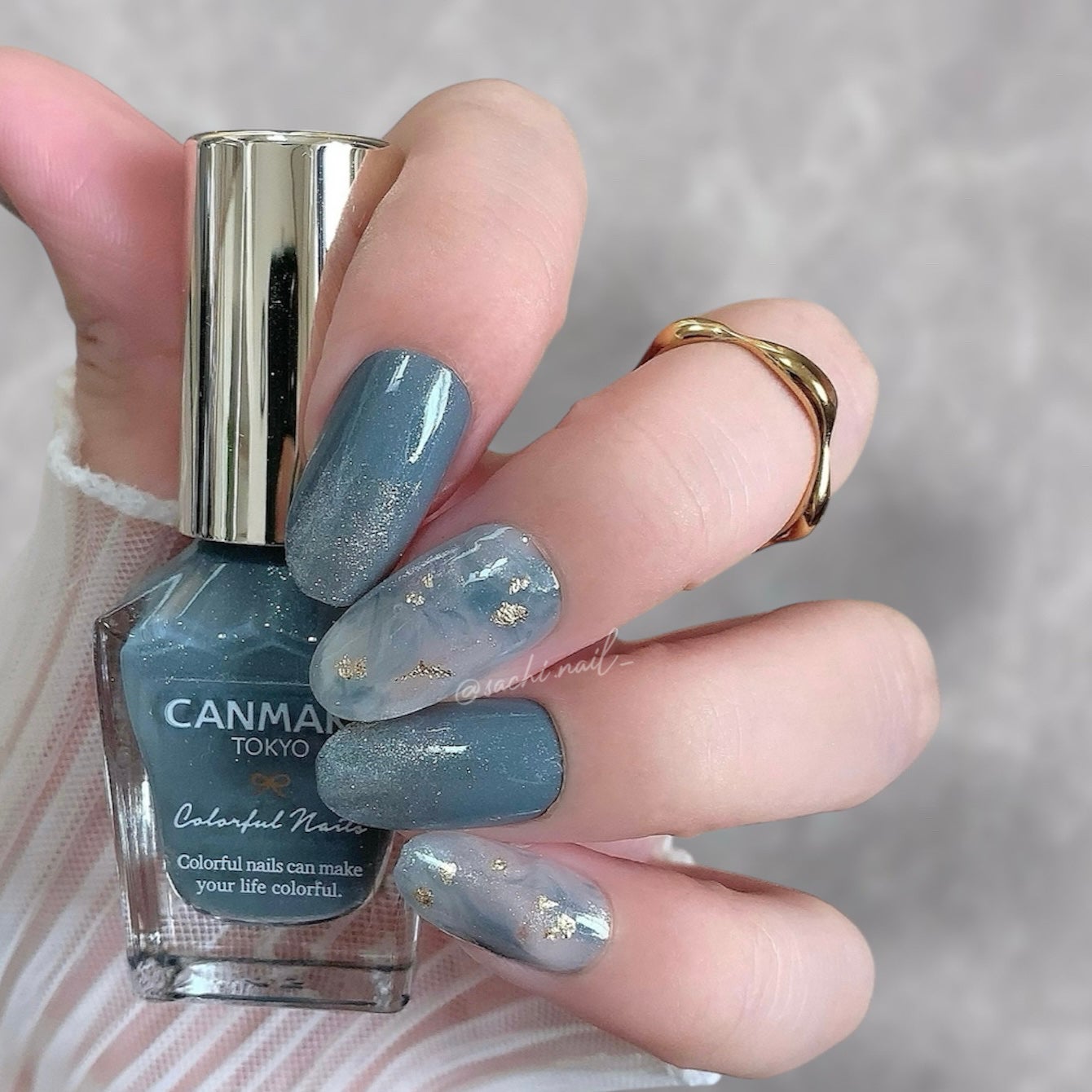 カラフルネイルズ/キャンメイク/マニキュアを使ったクチコミ(5枚目)