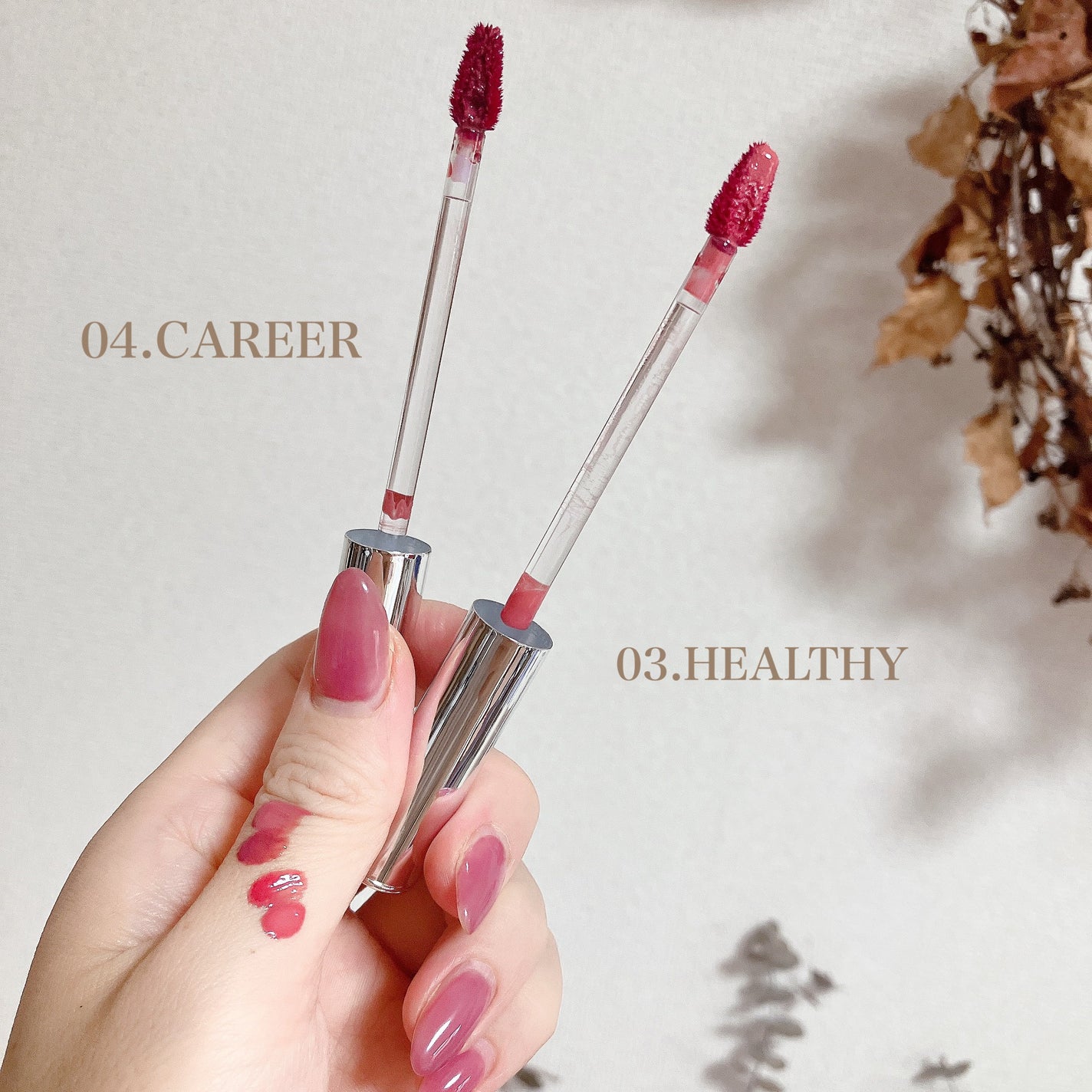 THIN GLOW TINT/BRAYE/口紅を使ったクチコミ(2枚目)