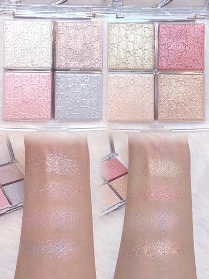 バックステージ グロウ マキシマイザー パレット/Dior/ハイライトを使ったクチコミ(4枚目)