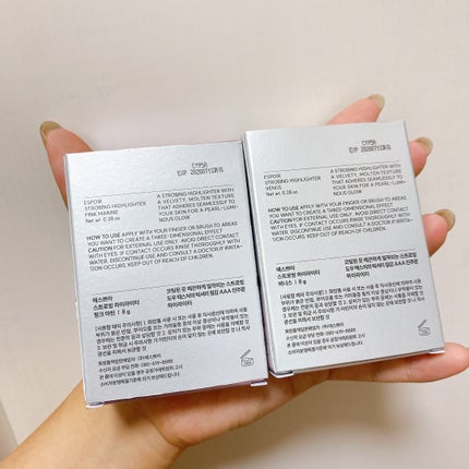 ストロービングハイライター/espoir/パウダーハイライトを使ったクチコミ(10枚目)