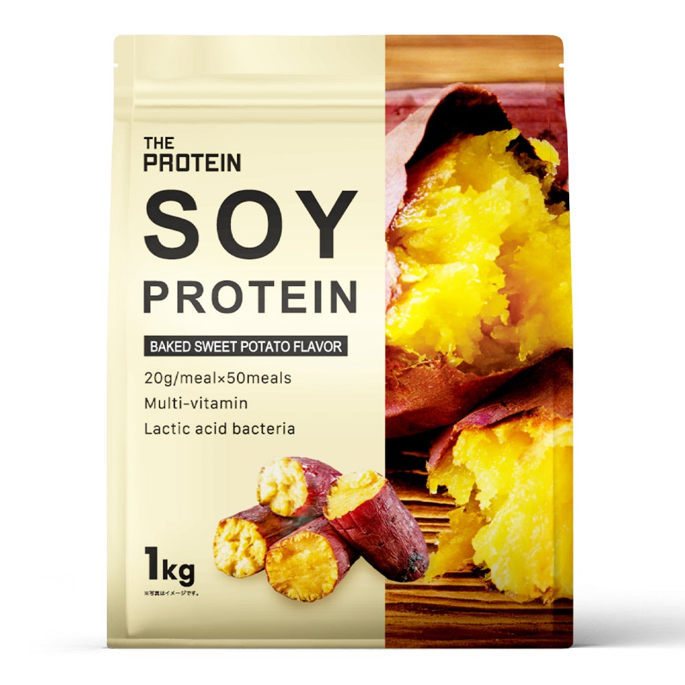 THE PROTEIN ソイプロテイン 焼き芋風味 1kg