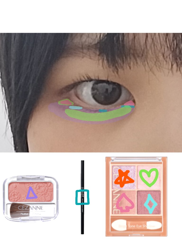 ナチュラル チークN/CEZANNE/パウダーチークを使ったクチコミ（3枚目）