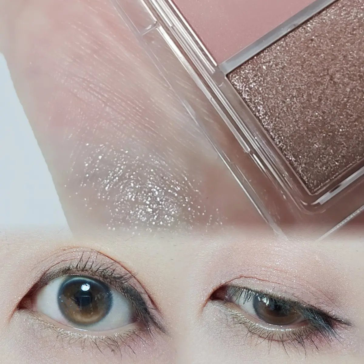 アイシャドウDUO/チャコット・コスメティクス/アイシャドウパレットを使ったクチコミ（3枚目）