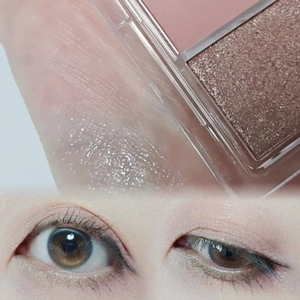 アイシャドウDUO/チャコット・コスメティクス/アイシャドウパレットを使ったクチコミ(3枚目)