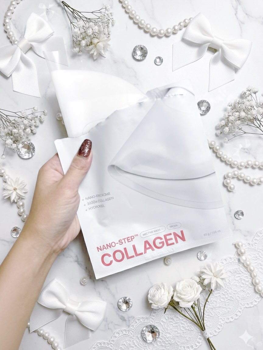 ナノステップ コラーゲン メルティングマスク/from medi+/シートマスク・パックを使ったクチコミ（2枚目）