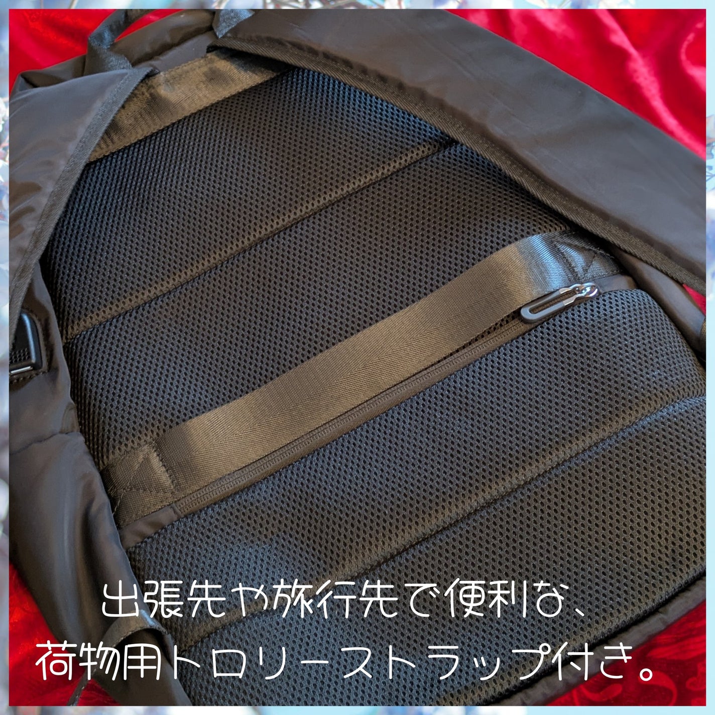 真紅 on LIPS 「MALFY軽量リュックをお試しさせて頂きました。こちらは軽くて..」(9枚目)