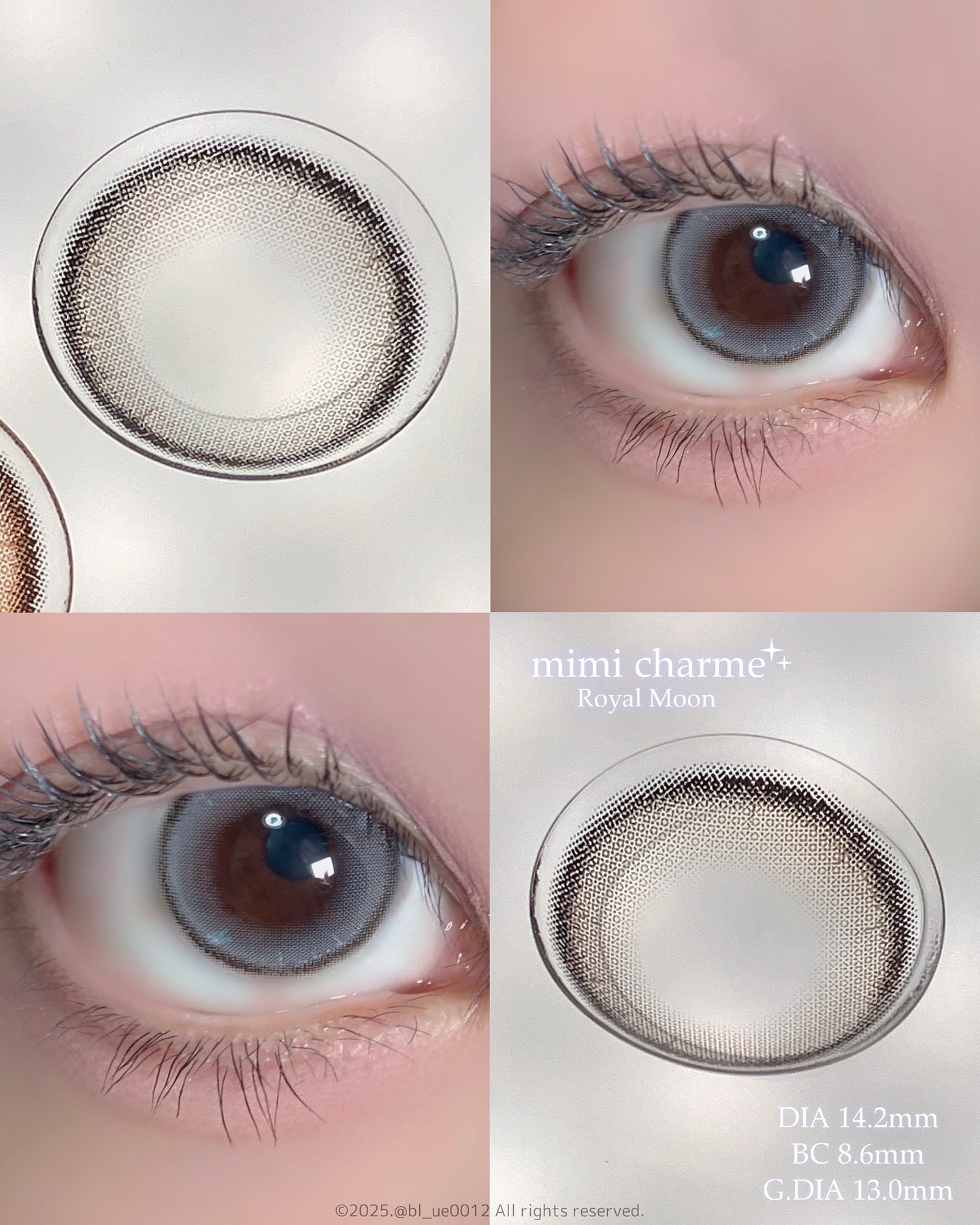 mimi charme 1day/mimi charme/ワンデー（１DAY）カラコンを使ったクチコミ（3枚目）