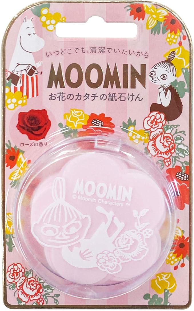 ペーパーソープ　ローズ 30枚（ムーミン限定デザイン）