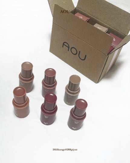 DEWY BAR/AOU/ジェル・クリームチークを使ったクチコミ(7枚目)