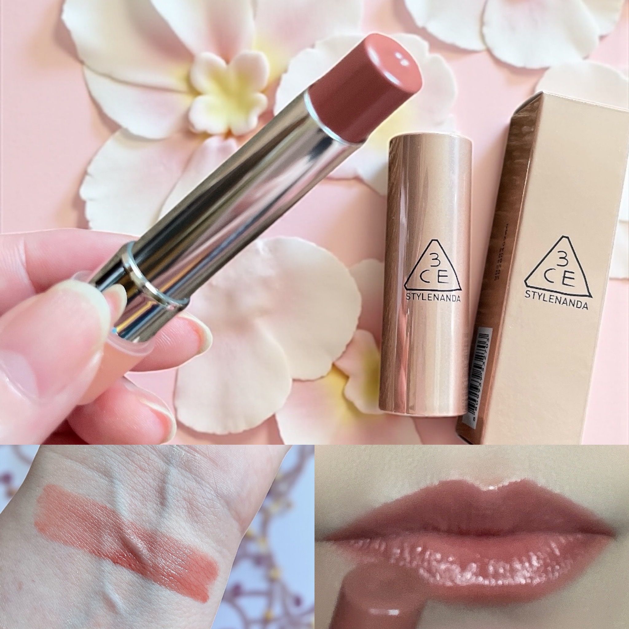 3CE グレイジーリップグロウ/3CE/リップグロスを使ったクチコミ（2枚目）