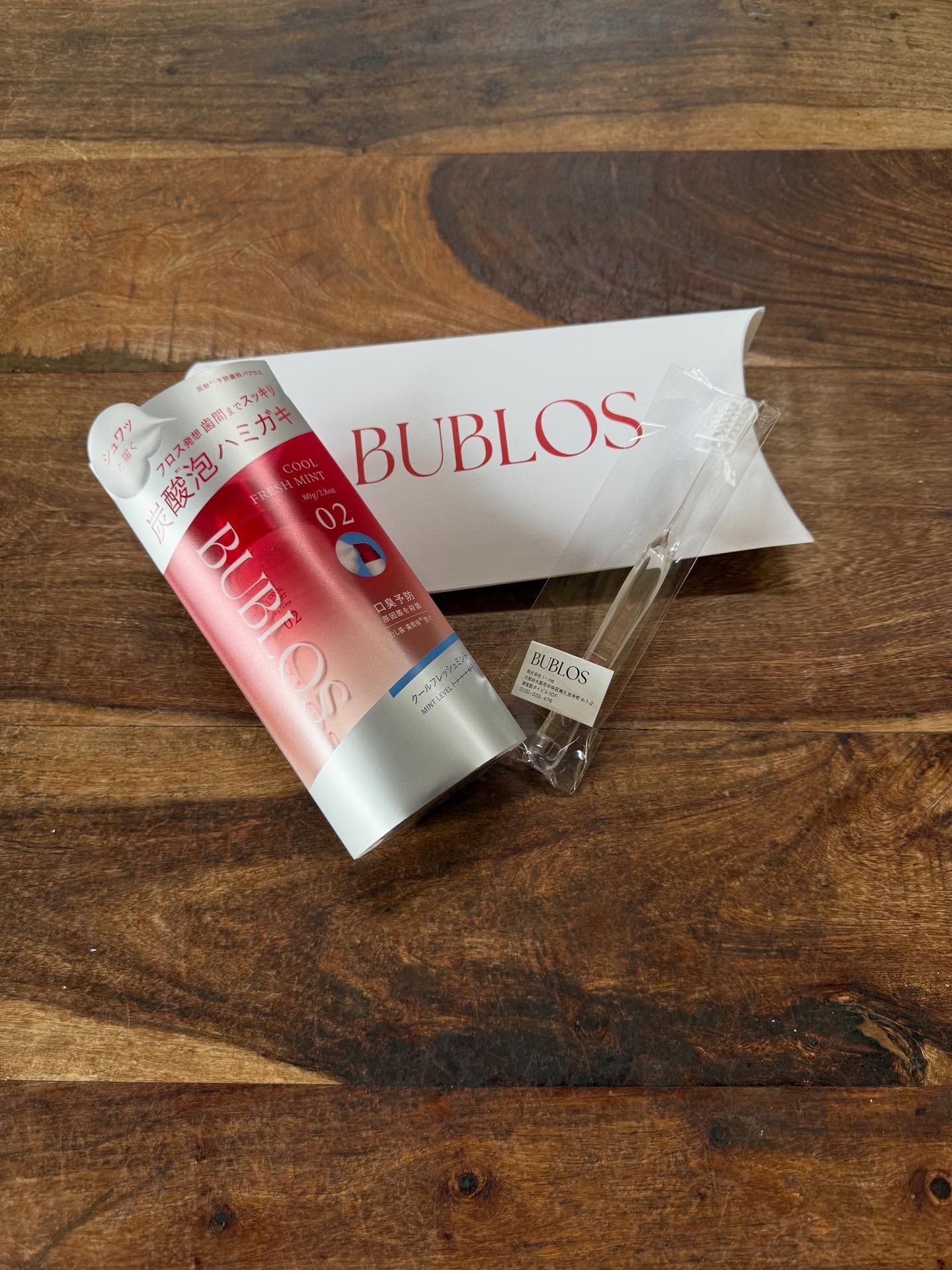 バブロス　炭酸泡ハミガキ/BUBLOS/歯磨き粉を使ったクチコミ（1枚目）