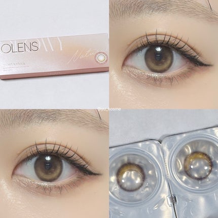 Glowy Natural 1Day/OLENS/カラーコンタクトレンズを使ったクチコミ(6枚目)