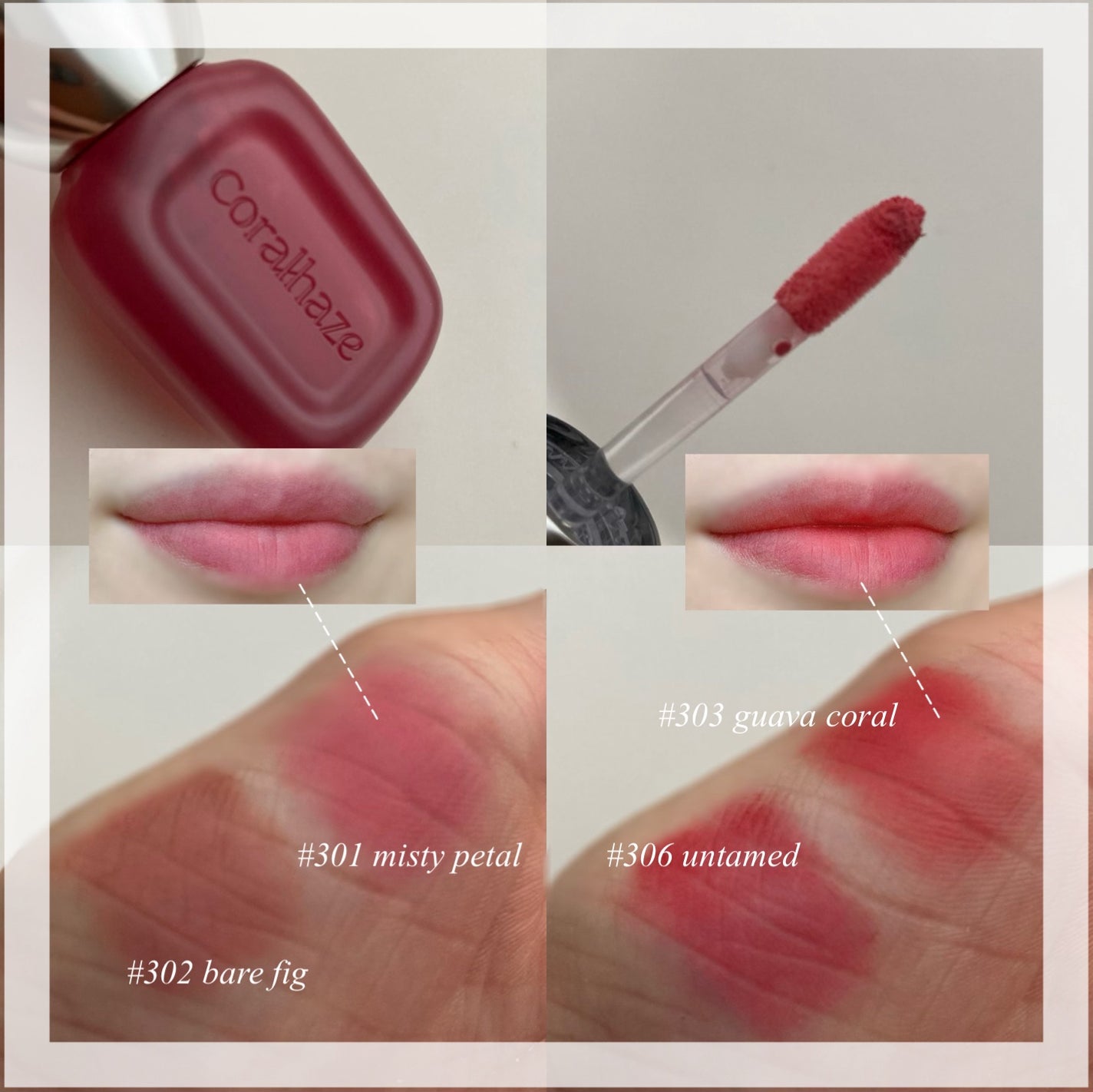 ベア ベルベット ティント/Coralhaze/リップティントを使ったクチコミ(2枚目)