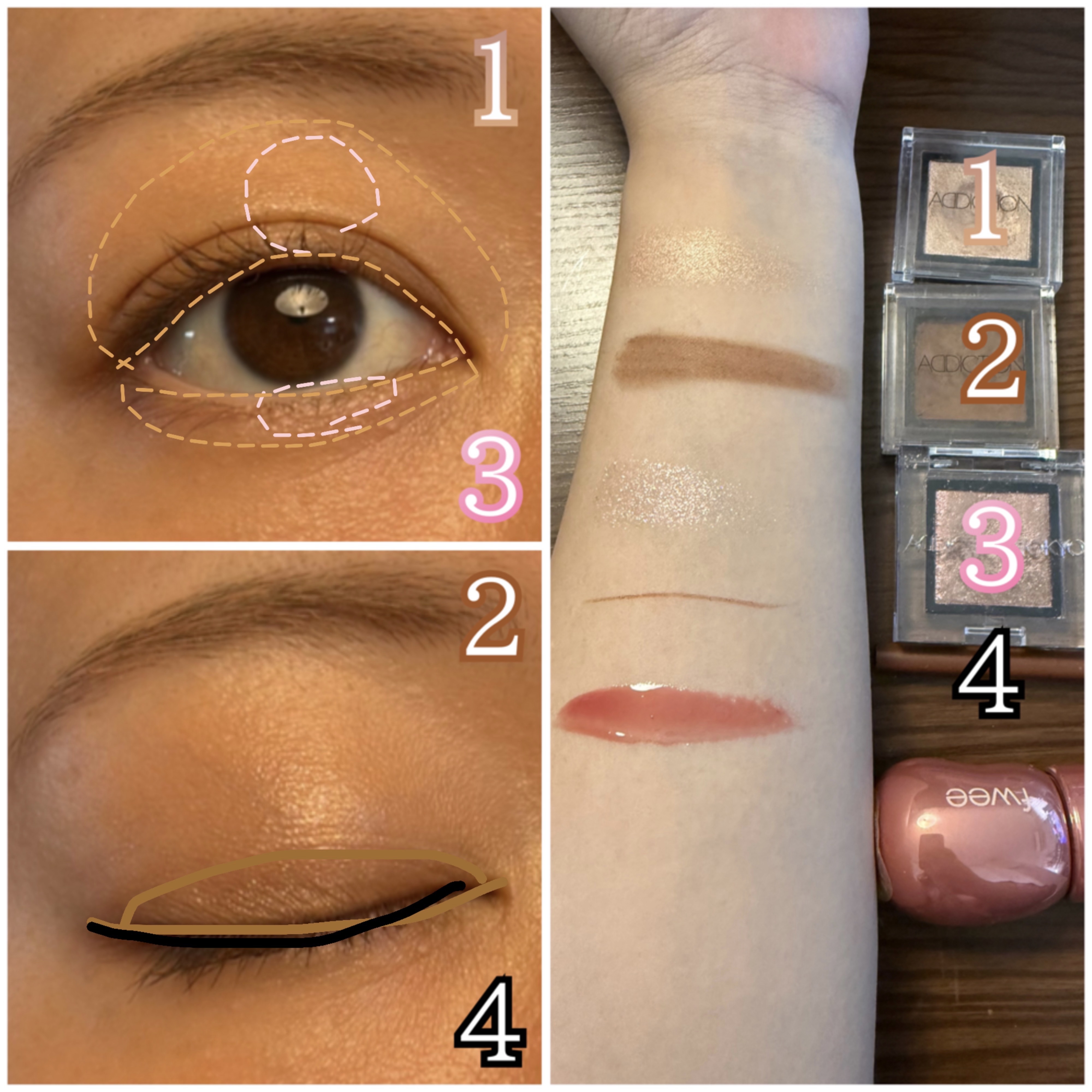 フィー 3Dボリューミンググロス/fwee/リップグロスを使ったクチコミ（3枚目）