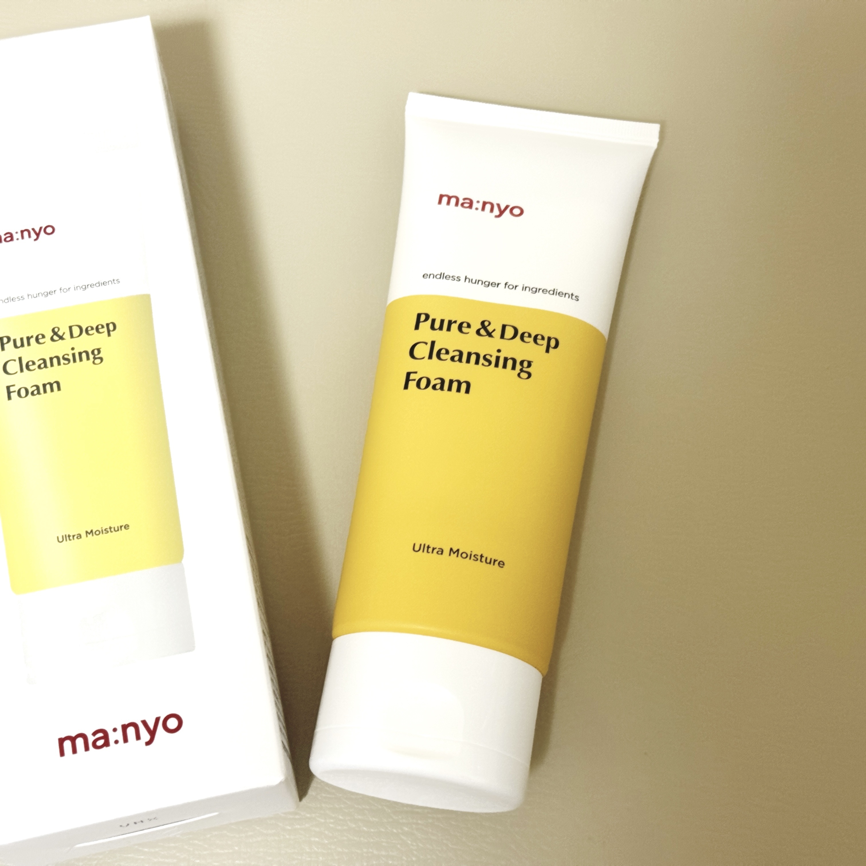 ピュア&ディープ洗顔料 100ml/manyo/洗顔フォームを使ったクチコミ（1枚目）