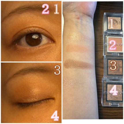 アディクション ザ アイシャドウ スパークル/ADDICTION/単色アイシャドウを使ったクチコミ(2枚目)