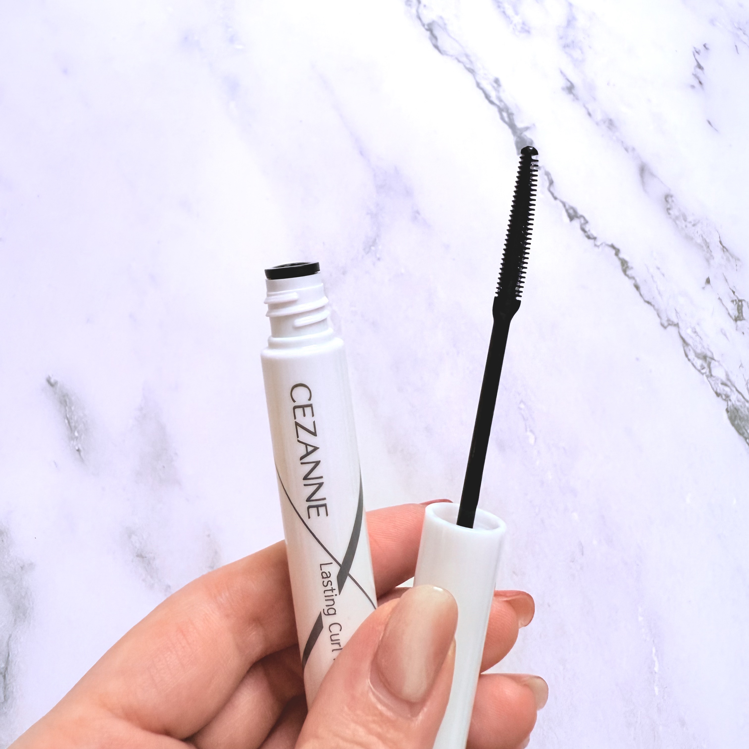 耐久カールマスカラ/CEZANNE/マスカラを使ったクチコミ（2枚目）