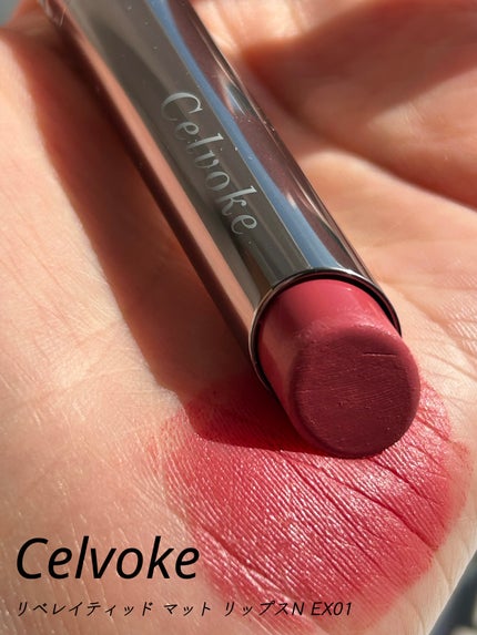 セルヴォーク リベレイティッド マット リップス N/Celvoke/口紅を使ったクチコミ(1枚目)