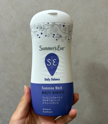 フェミニンウォッシュ マルチベネフィット デイリーバランス/Summer's Eve(サマーズイブ)/デリケートゾーンケアを使ったクチコミ(1枚目)