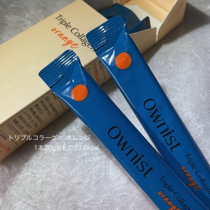 トリプルコラーゲン オレンジ/Ownist/美容サプリメントを使ったクチコミ(2枚目)