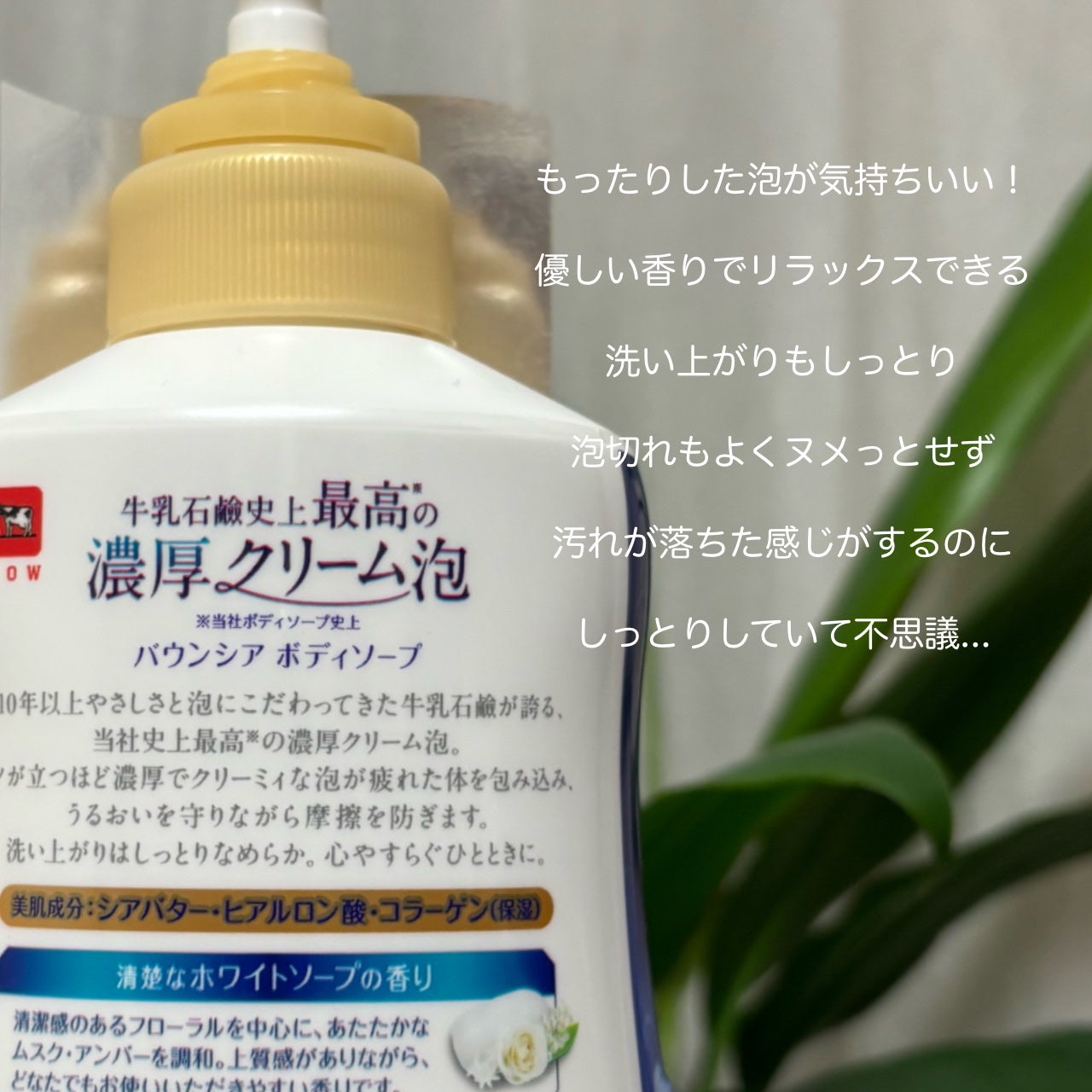 バウンシア ボディソープ ホワイトソープの香り/Bouncia/ボディソープを使ったクチコミ(2枚目)