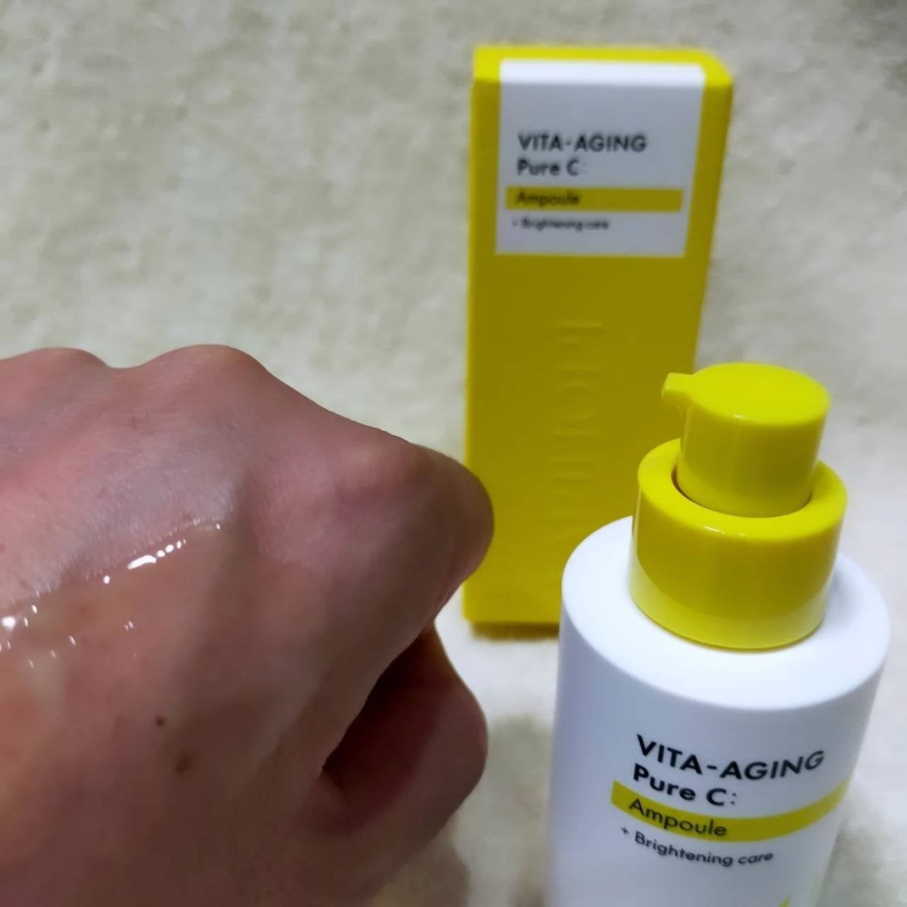 第2世代 ビタエイジングピュアC 美容液 /VARI:HOPE/美容液を使ったクチコミ(5枚目)
