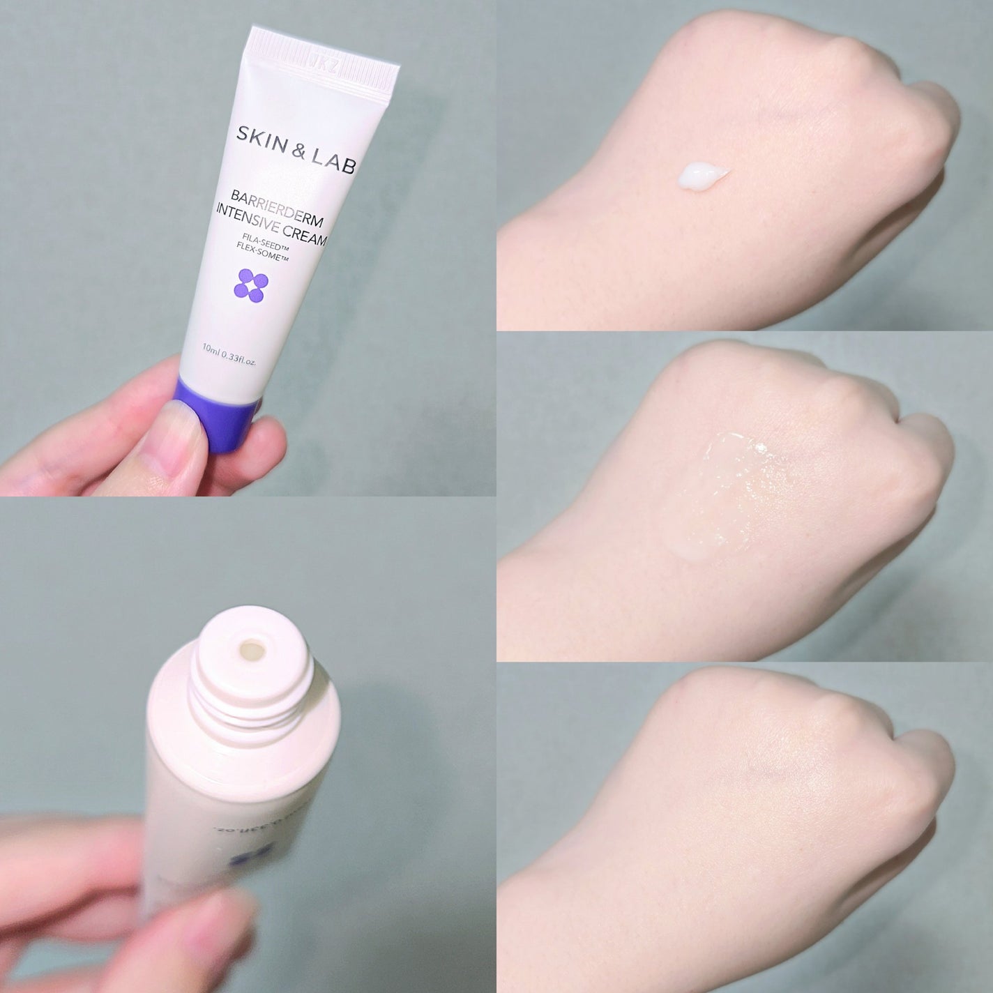 バリアダームモイストクリーム/SKIN&LAB/フェイスクリームを使ったクチコミ(4枚目)